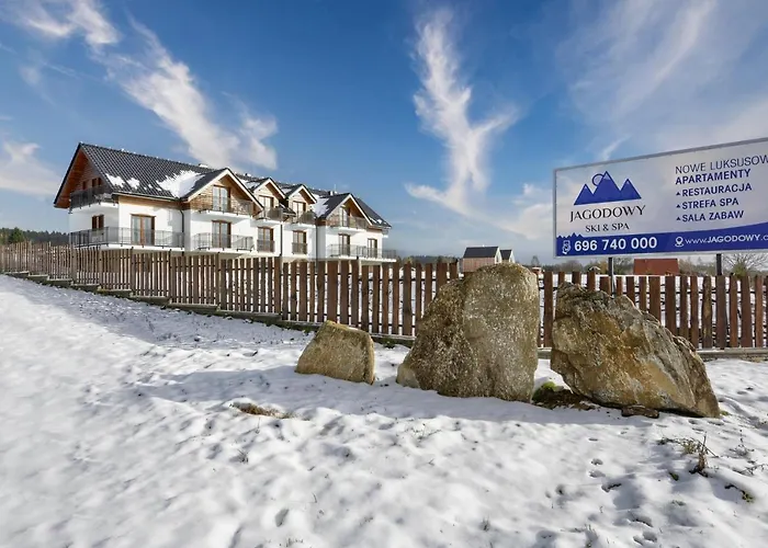 Jagodowy Ski&spa Delux Z Widokiem Na Gory,4km Od Zieleniec Arena Podgrzewany Basen Zewnetrzny Latem,bilard,wi-fi W Cenie Restauracja,balia,sauna Na Miejscu 3*