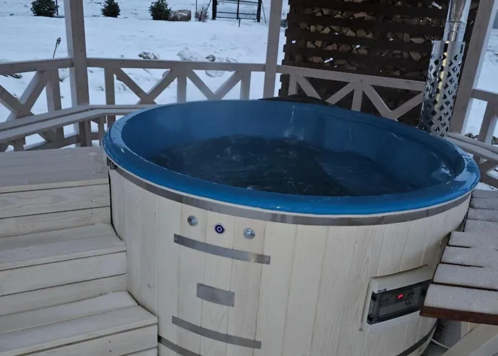 Jagodowy Ski&spa Delux Z Widokiem Na Gory,4km Od Zieleniec Arena Podgrzewany Basen Zewnetrzny Latem,bilard,wi-fi W Cenie Restauracja,balia,sauna Na Miejscu 3* Lasowka