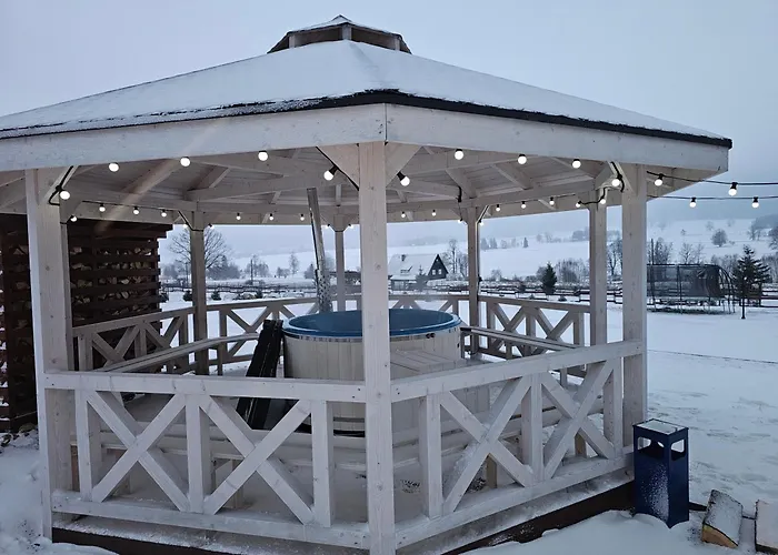 Jagodowy Ski&spa Delux Z Widokiem Na Gory,4km Od Zieleniec Arena Podgrzewany Basen Zewnetrzny Latem,bilard,wi-fi W Cenie Restauracja,balia,sauna Na Miejscu Lasowka