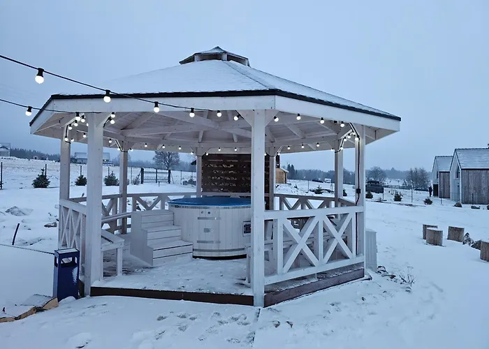 Jagodowy Ski&spa Delux Z Widokiem Na Gory,4km Od Zieleniec Arena Podgrzewany Basen Zewnetrzny Latem,bilard,wi-fi W Cenie Restauracja,balia,sauna Na Miejscu 게스트하우스